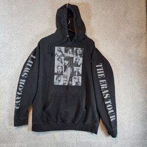 Taylor‎ Swift The Eras Tour Hoodie Sweatshirt Adult Large Black Concert Merch